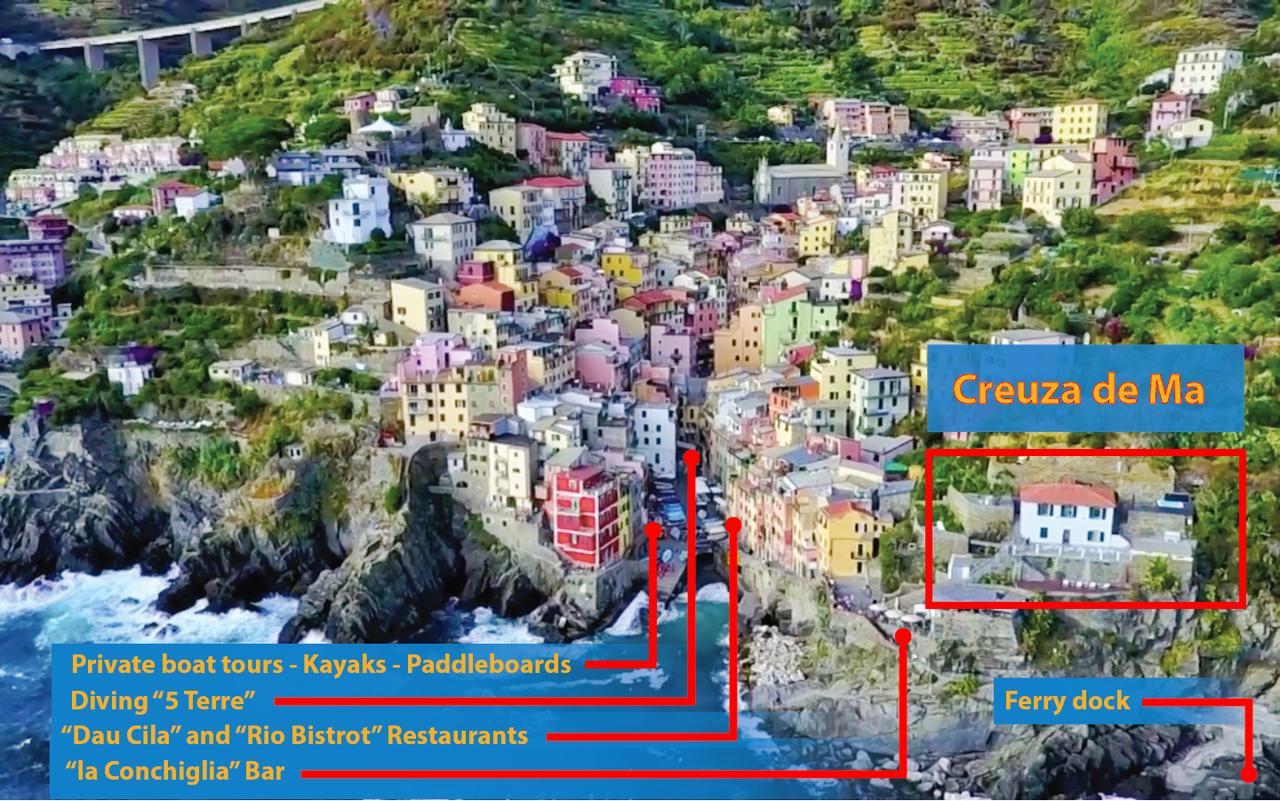 Creuza De Mae Gasthof Riomaggiore